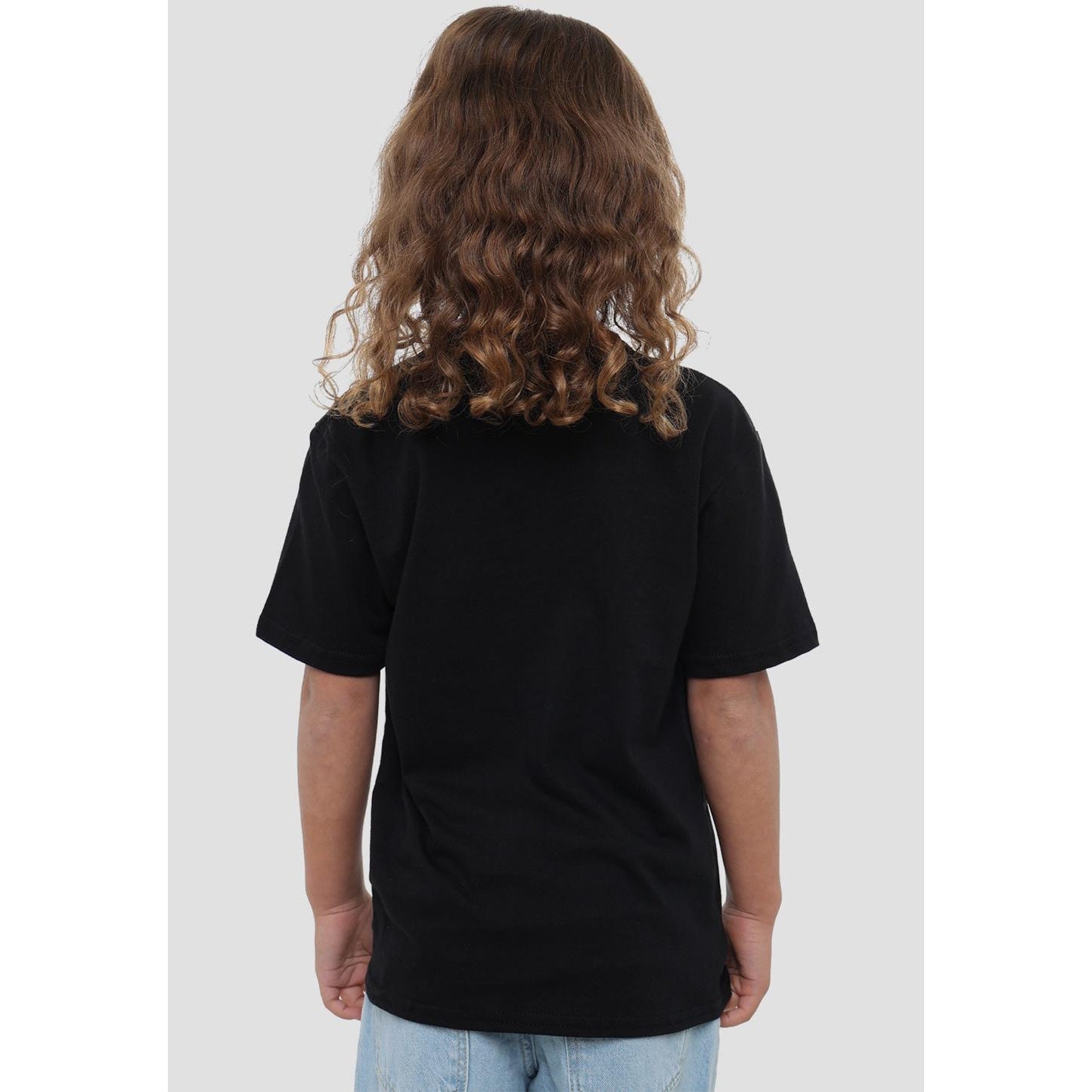 Black - Back - Frozen Childrens-Kids Bright Like Elsa 5th Birthday T-Shirt