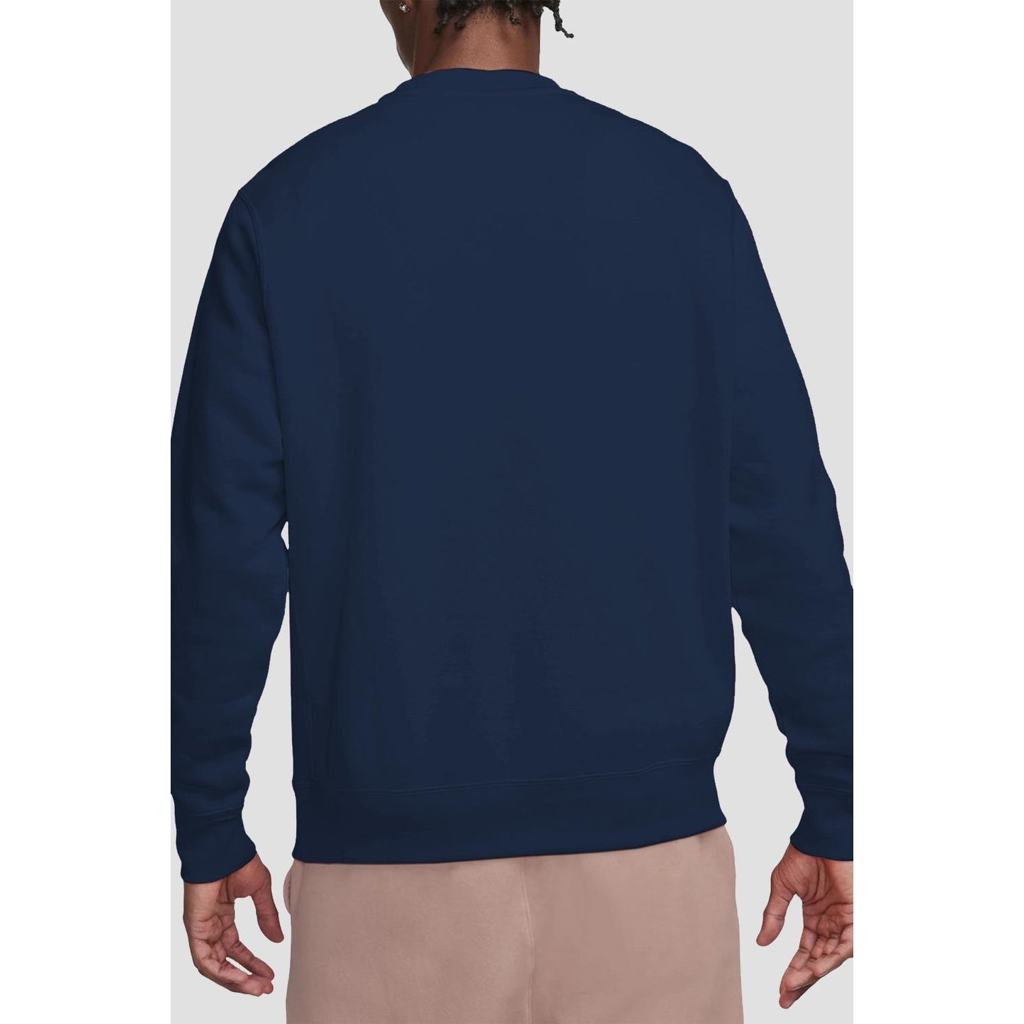 Navy - Back - Stranger Things Unisex Adult Hellfire Christmas Sweatshirt