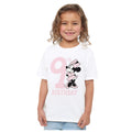 White - Side - Disney Childrens-Kids Minnie Mouse 9th Birthday T-Shirt