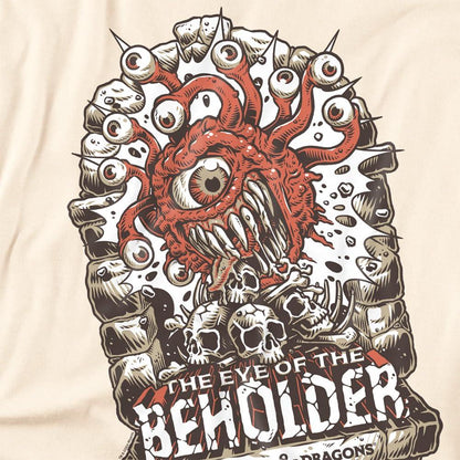Natural - Back - Dungeons & Dragons Mens Arch Of The Beholder T-Shirt