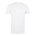White - Back - Iron Man Mens Emblem T-Shirt