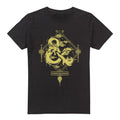 Black - Front - Dungeons & Dragons Mens Year Of The Dragon Logo T-Shirt