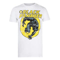 White-Yellow-Black - Front - Black Panther Mens T-Shirt