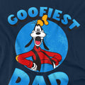 Navy - Side - Disney Mens Goofiest Dad Goofy T-Shirt
