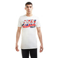 Natural - Side - BSA Mens Flag Logo T-Shirt
