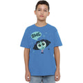 Turquoise - Side - Inside Out Childrens-Kids Envy T-Shirt