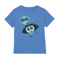 Turquoise - Front - Inside Out Childrens-Kids Envy T-Shirt