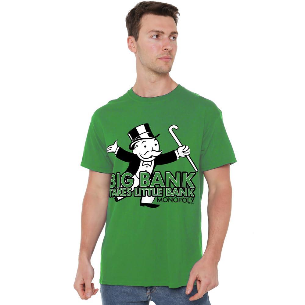 Kelly Green - Lifestyle - Monopoly Mens Big Bank T-Shirt