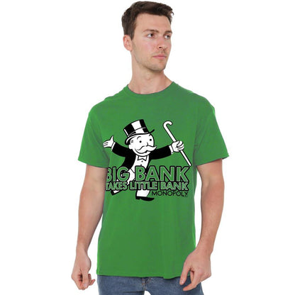 Kelly Green - Lifestyle - Monopoly Mens Big Bank T-Shirt