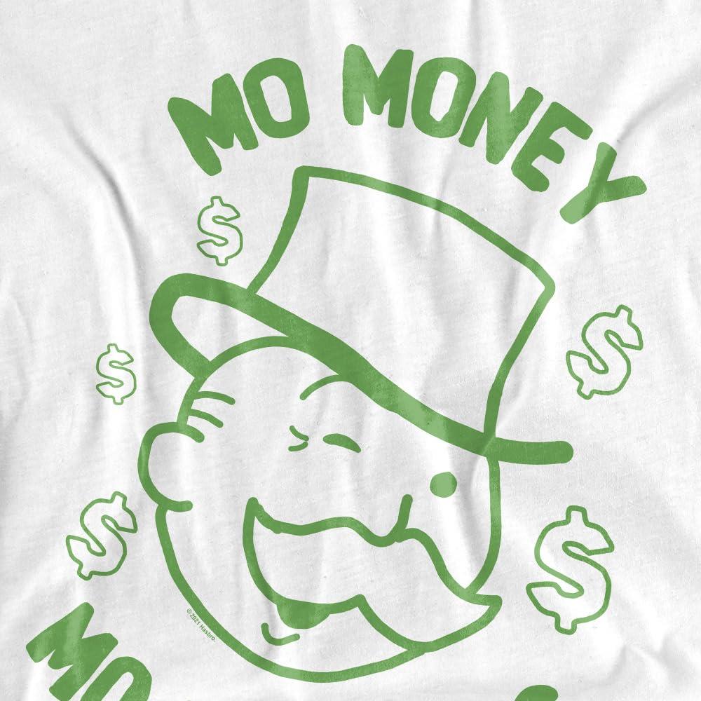 White - Side - Monopoly Mens Mo Problems T-Shirt
