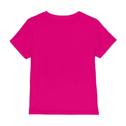 Fuchsia - Back - Peppa Pig Childrens-Kids Party Time Disco T-Shirt