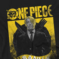Black - Side - One Piece Childrens-Kids Sanji Etched T-Shirt