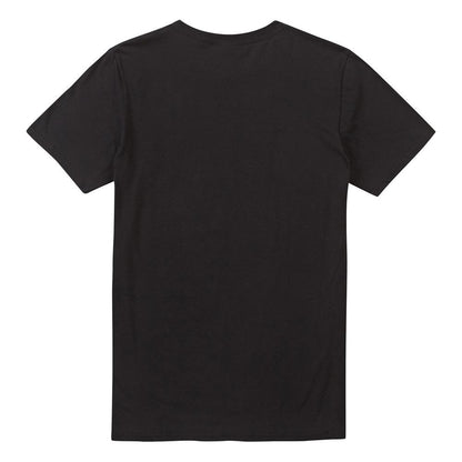 Black - Back - Stranger Things Mens Hawkins Heroes Poster T-Shirt
