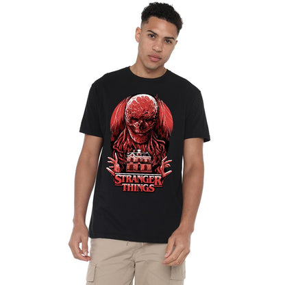 Black - Lifestyle - Stranger Things Mens Vecna Horror T-Shirt