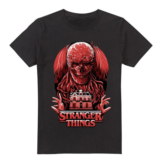 Black - Front - Stranger Things Mens Vecna Horror T-Shirt