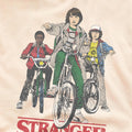 Cream - Pack Shot - Stranger Things Mens Hawkins Bike Riders T-Shirt