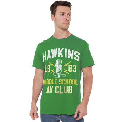Kelly Green - Lifestyle - Stranger Things Mens Hawkins Middle School T-Shirt