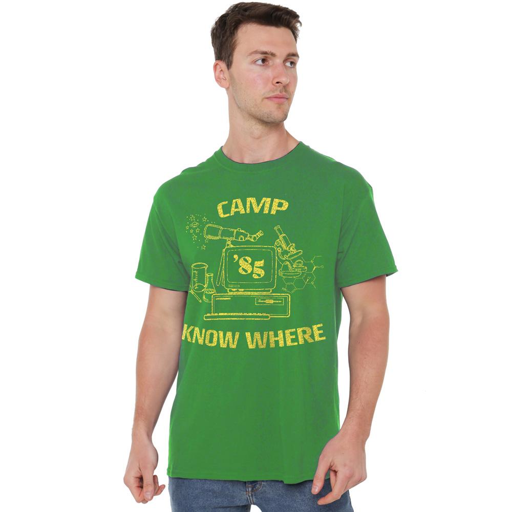 Kelly Green - Lifestyle - Stranger Things Mens Camp Know Where 1989 T-Shirt