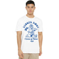 White - Side - Stranger Things Mens Scoops Ahoy Retro T-Shirt