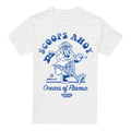 White - Front - Stranger Things Mens Scoops Ahoy Retro T-Shirt