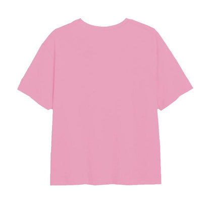 Pink - Back - Monsters Inc Childrens-Kids Icons T-Shirt