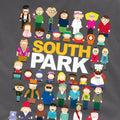 Charcoal - Side - South Park Mens T-Shirt