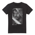 Black - Front - Star Wars Mens Obi Wan Kenobi Mono Portrait T-Shirt