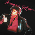 Black - Side - Knight Rider Mens Thumbs Up T-Shirt