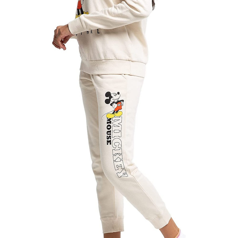 Stone - Side - Disney Womens-Ladies Hello Mickey Mouse Jogging Bottoms