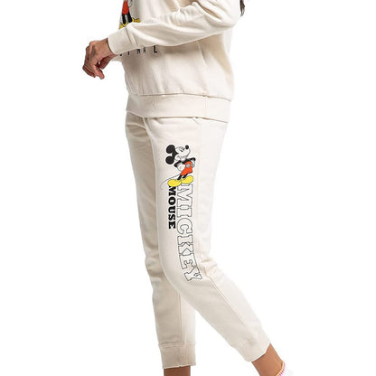 Stone - Side - Disney Womens-Ladies Hello Mickey Mouse Jogging Bottoms