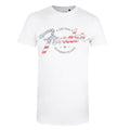 White - Front - Fender Mens USA Cotton T-Shirt