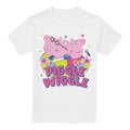 White - Front - Peppa Pig Mens Piggle Wiggle Mummy Pig Daddy pig T-Shirt