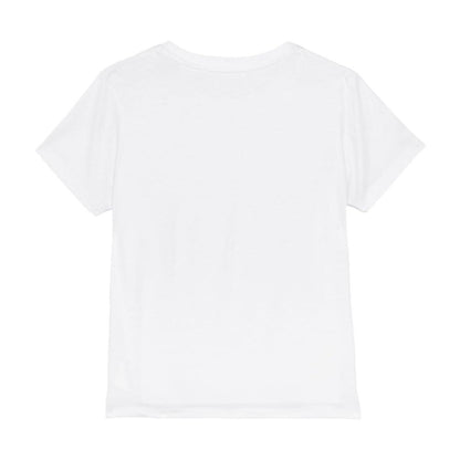 White - Back - Peppa Pig Childrens-Kids Floral Rainbow T-Shirt