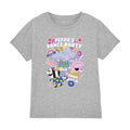 Sport Heather - Front - Peppa Pig Childrens-Kids Dance Party T-Shirt