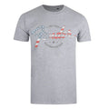 Sports Grey - Front - Fender Mens USA Cotton T-Shirt