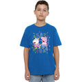 Royal Blue - Lifestyle - Peppa Pig Childrens-Kids Skate Squad Suzy Sheep T-Shirt