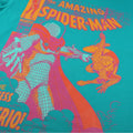 Jade-Yellow-Pink - Side - Marvel Comics Mens Spiderman Madness T-Shirt