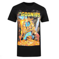 Black - Front - The Goonies Mens Poster T-Shirt