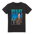 Black - Front - The Office Mens Nostalgia Dwight T-Shirt