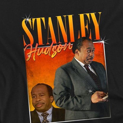 Black - Pack Shot - The Office Mens Nostalgia Stanley T-Shirt