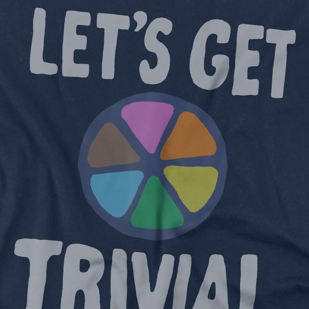 Navy - Pack Shot - Trivial Pursuit Mens Let´s Get Trivial T-Shirt