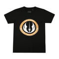 Black - Front - Star Wars Boys Jedi Academy T-Shirt