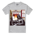 Sport Heather - Front - Star Wars Mens Darth Vader Piano T-Shirt