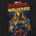 Black - Pack Shot - Deadpool & Wolverine Mens Wolverine Torn T-Shirt