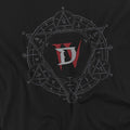 Black - Pack Shot - Diablo IV Mens Pentagram Logo T-Shirt