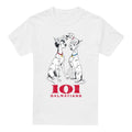 White - Front - 101 Dalmatians Mens T-Shirt