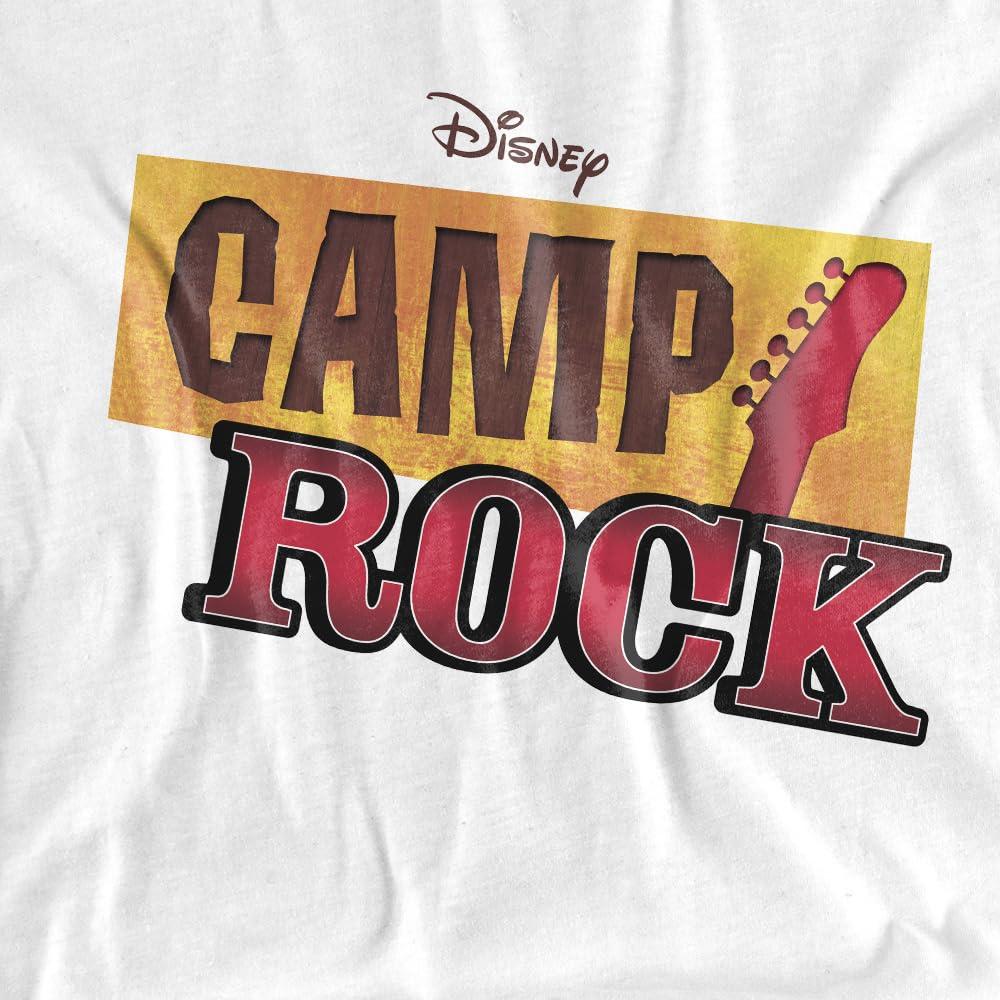 White - Pack Shot - Camp Rock Mens Classic Logo T-Shirt