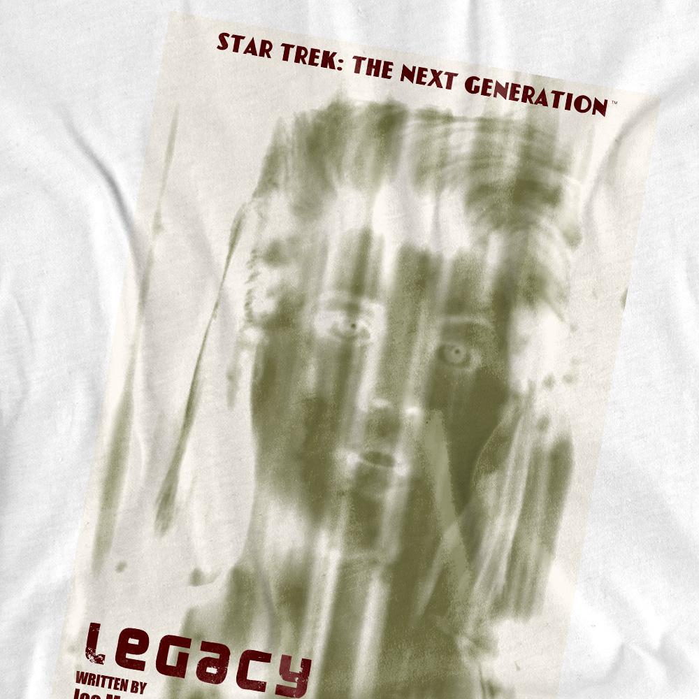 White - Pack Shot - Star Trek Mens The Next Generation Season 4 Episode 6 T-Shirt