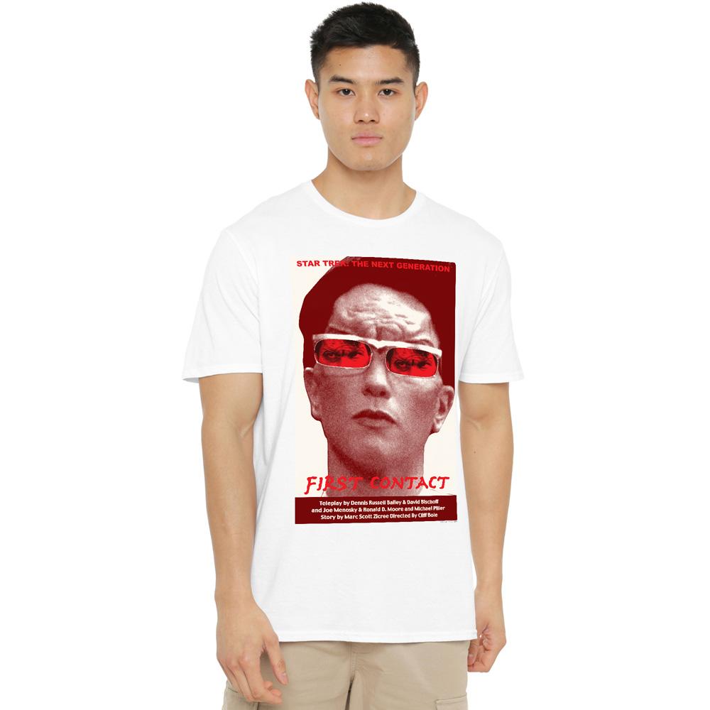 White - Lifestyle - Star Trek Mens The Next Generation Season 4 Episode 15 T-Shirt
