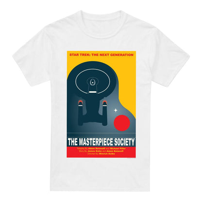 White - Front - Star Trek Mens The Next Generation Season 5 Episode 13 T-Shirt